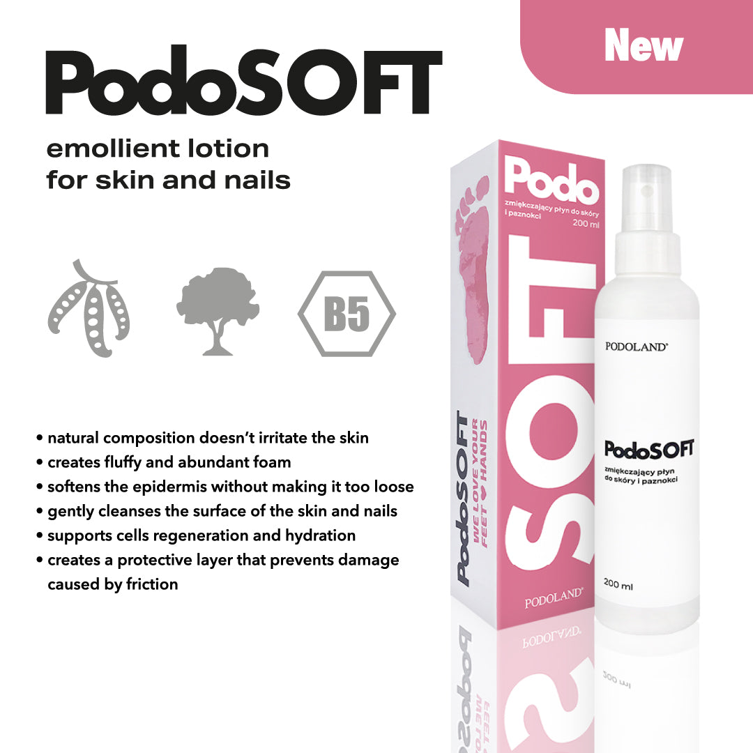 PodoSoft emollient lotion for skin and nails 200 ml Podoland